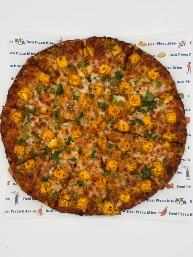 Jain Malai Chaap Pizza