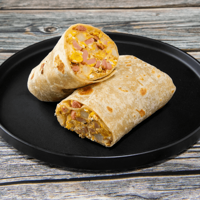 Ham Breakfast Burrito