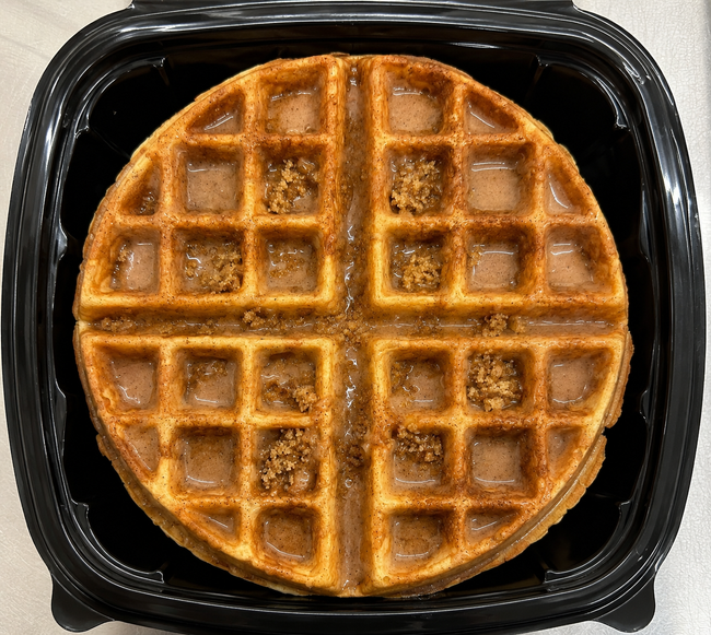 Cinnamon Roll Waffle