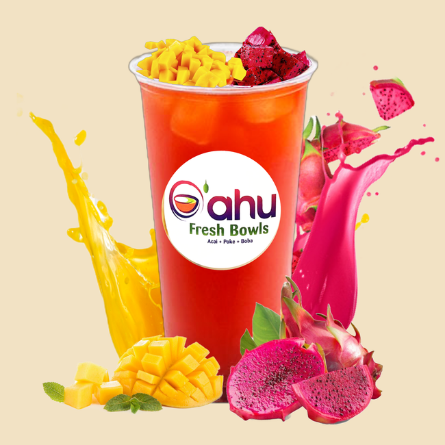 Mango Dragon Fruit Green Tea