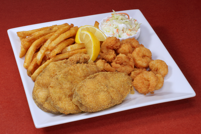 Catfish Steak-Shrimp Combo [Pick 2 Combo]