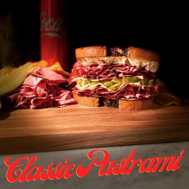 Classic Pastrami on Marble Rye