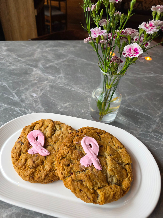 Boston Bakes for Breast Cancer - Raspberry Marshmallow Cookie
