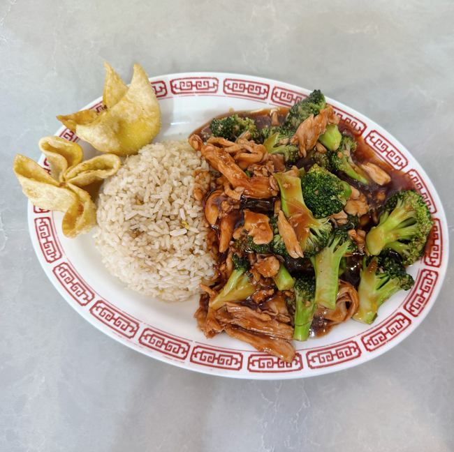 Broccoli Chicken + Soda