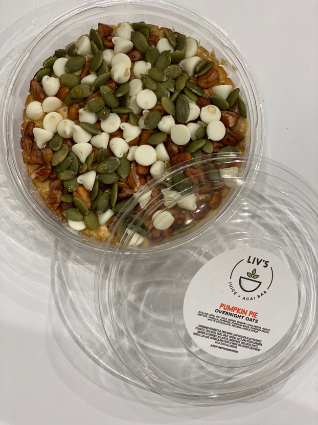 Pumpkin Pie Overnight Oats *Seasonal*