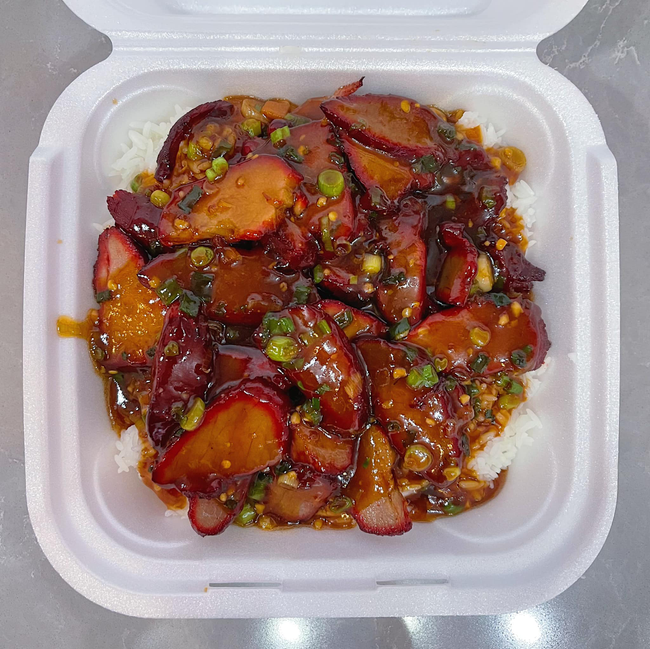 BBQ Pork in Gravy Sauce