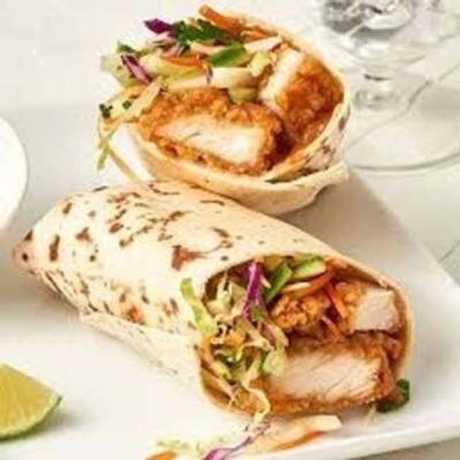 Halal Chicken Tender Wrap