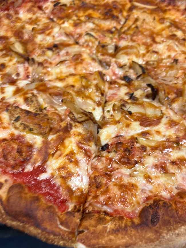 BBQ Chicken With Caramelized Onions