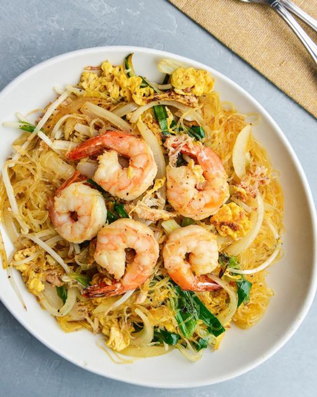 Silver Noodles with Crab Meat & Shrimp