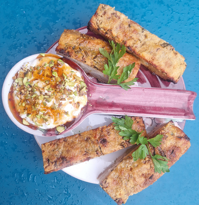 Foccaccia e Stracciatella