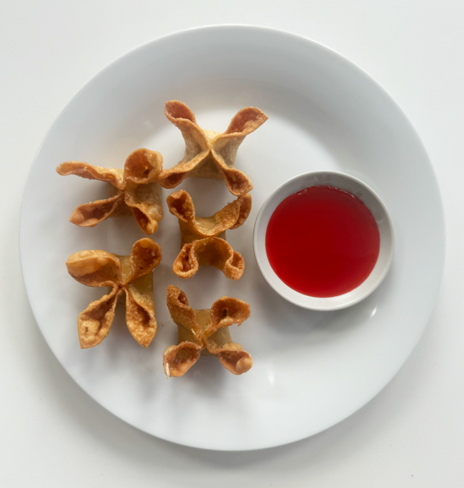 CRAB RANGOON (5PC) 蟹肉芝士云吞