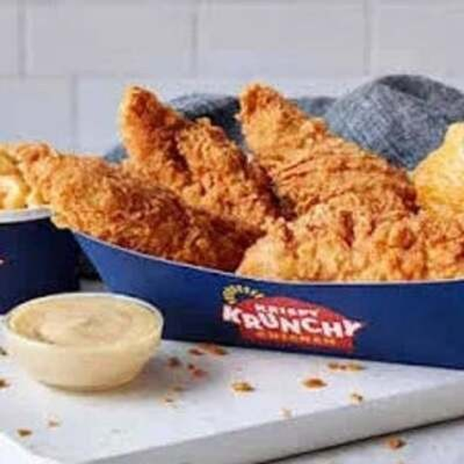 3 Tenders, Fries, Biscuit, and 1 Sauce