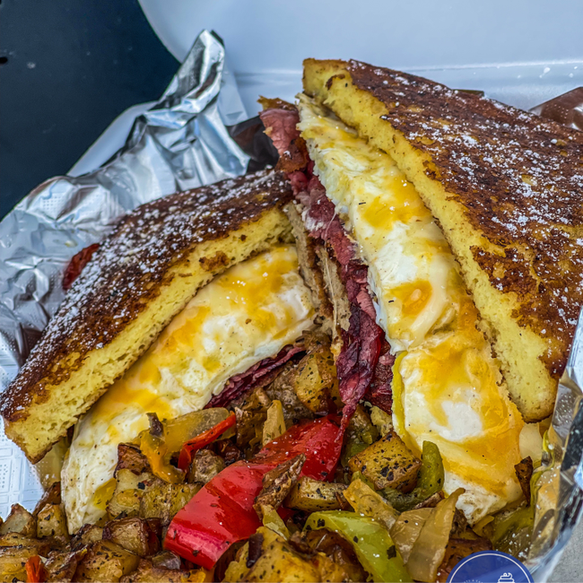 Breakfast French Toaster Sandwich Meal