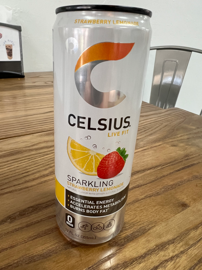 Celsius Strawberry Lemonade