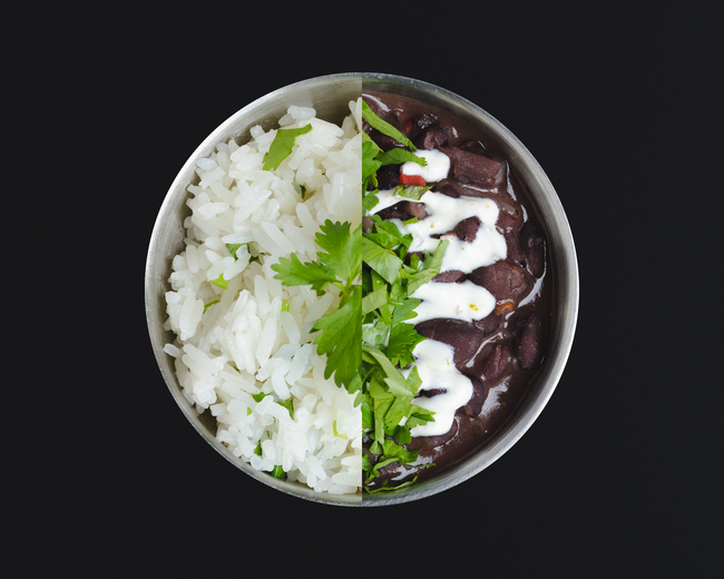Cilantro-Lime Rice + Frijoles Negros