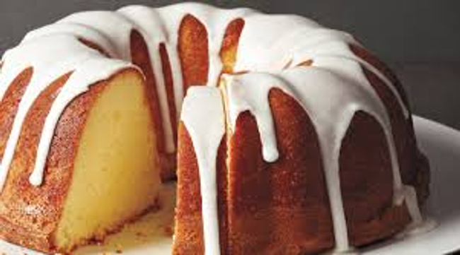 Pound Cake with Lemon Glaze