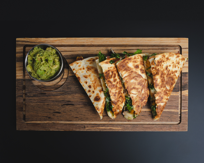 Squash + Kale Quesadilla