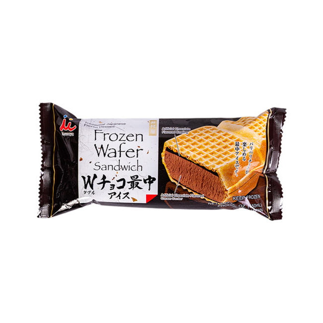 Chocolate Wafer Ice Cream Sandwich