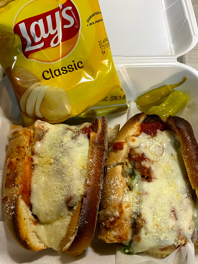 Italian Sausage & Pepper Oven-Baked Sub