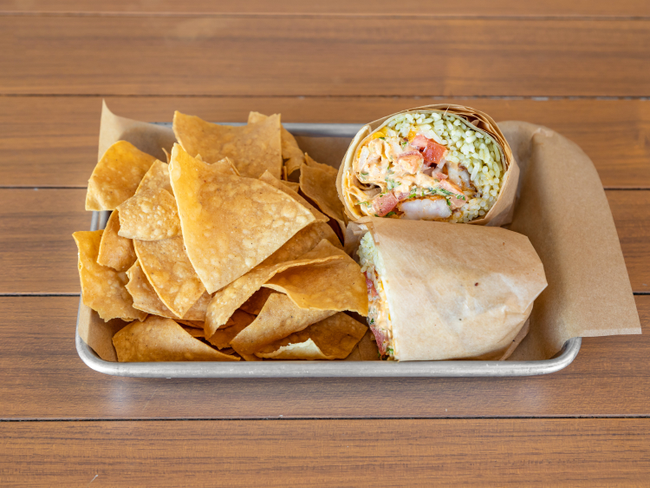 Grilled Shrimp Burrito
