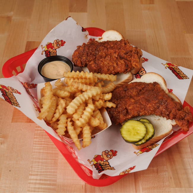 Combo #1  /2 Tenders with Fries