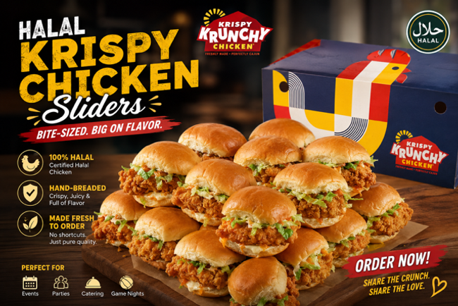 Krispy Chicken Zinger Sliders