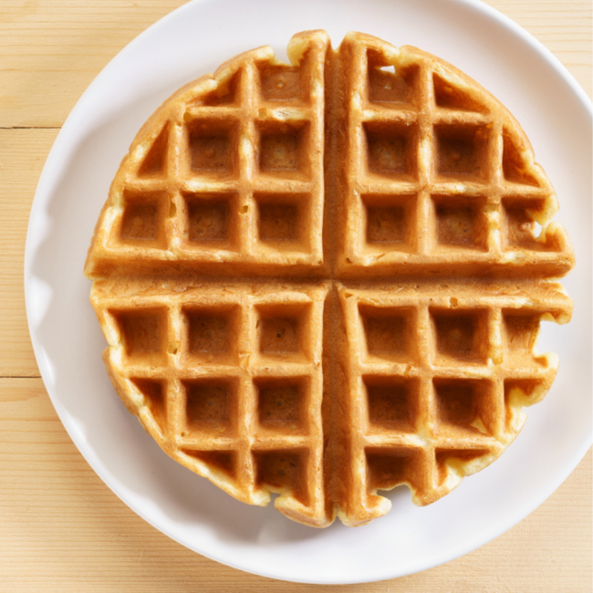 Breakfast Waffle Meal