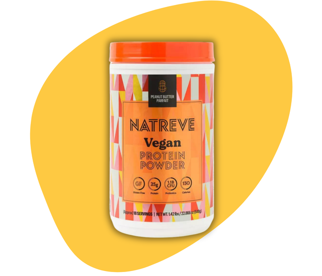 Natreve VEGAN Protein Powder - Peanut Butter Parfait (22.8oz)