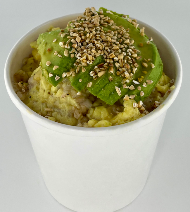 #4 Oats, Avocado, Olive Oil SCRAMBLE