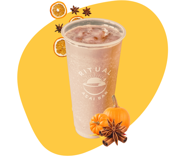 [🍁 SIGNATURE] Pumpkin Spice Coffee Smoothie