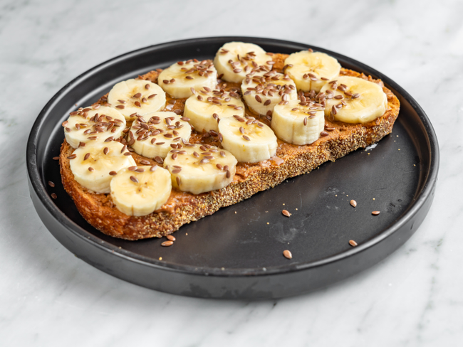 ALMOND BUTTER -BANANA TOAST