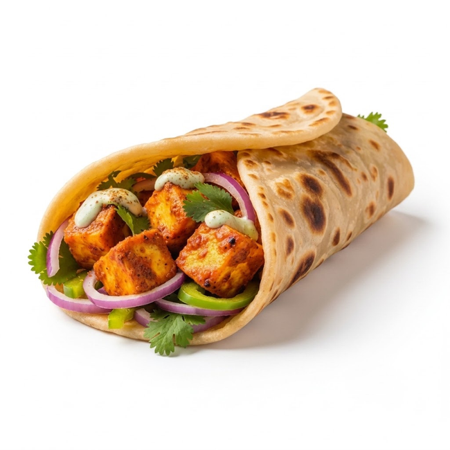 Malai Paneer Roll