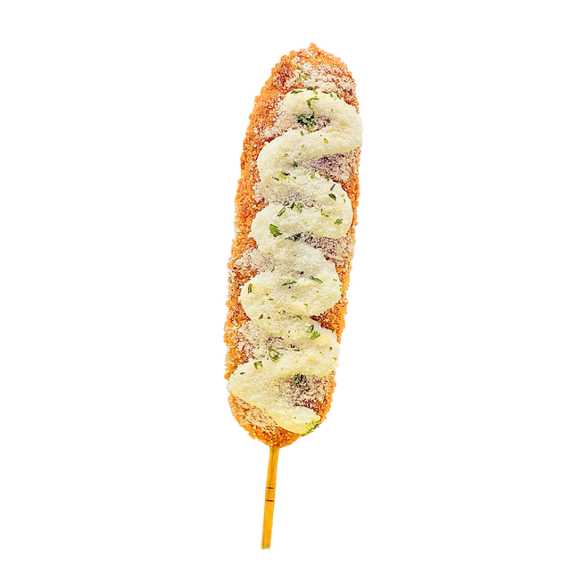 07. Garlic Bread Corndog(Corndog De 'Pan De Ajo')