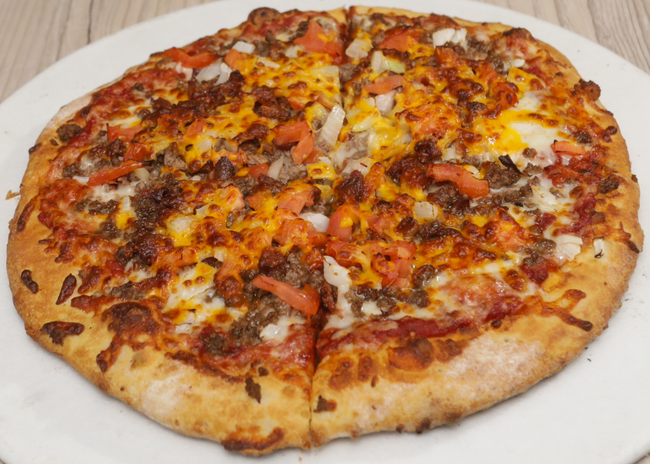 18" Bacon Cheeseburger