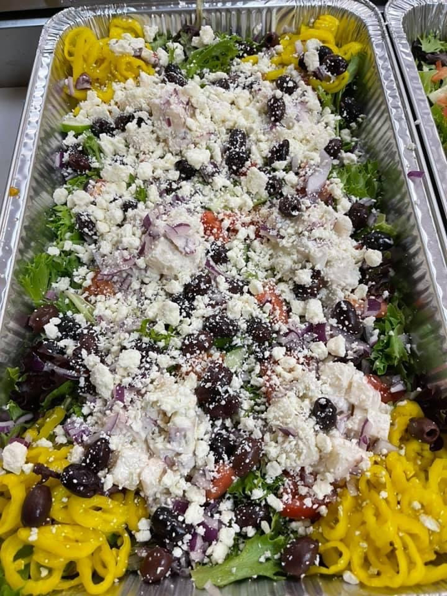 Greek salad large platter