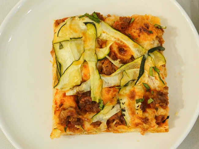 Chorizo Zucchini Focaccia (OL)