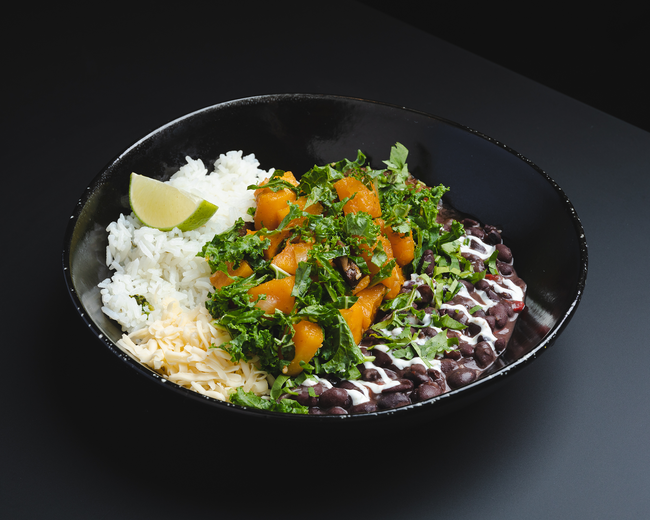 Squash + Kale Bowl