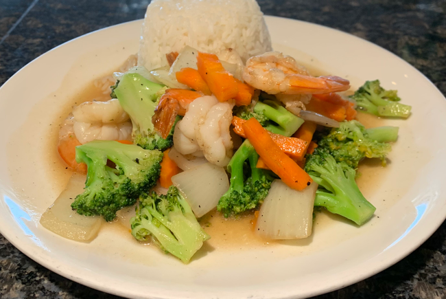Broccoli Shrimp Meal