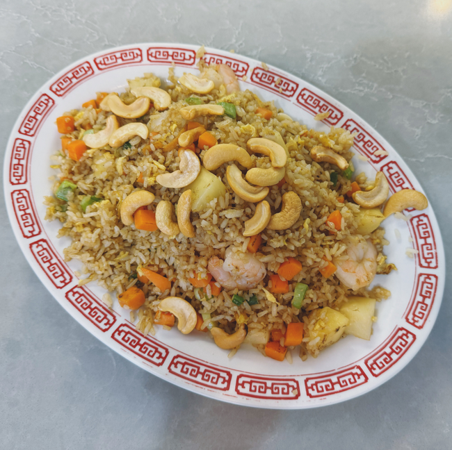 Hawaiian Fried Rice Shrimp