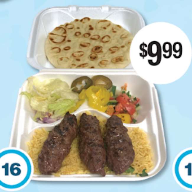 Kofta platter