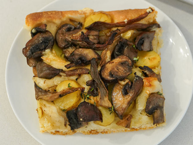Mushroom Potato Focaccia (OL)