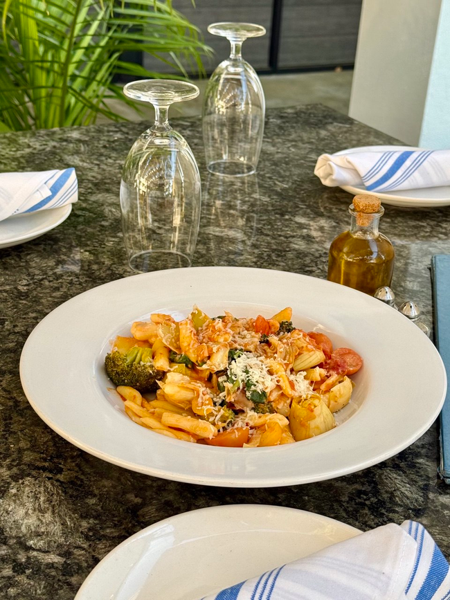 Vegetable Pasta Saganaki