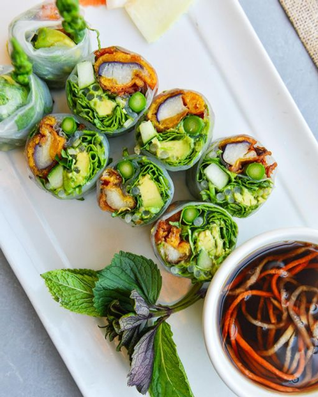 Soft Shell Crab Spring Rolls