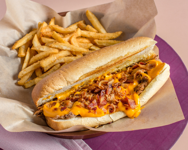 Bacon Cheesesteak