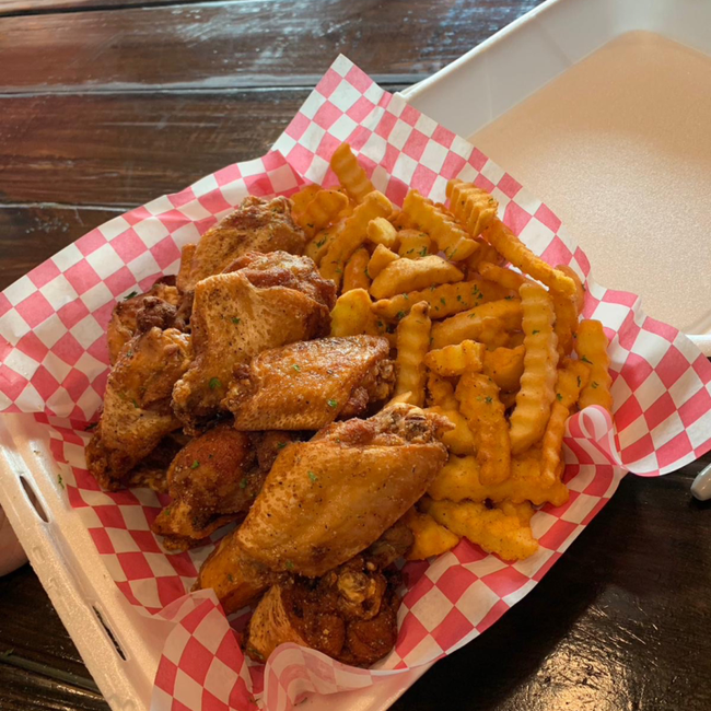 10pc Wings & Fries