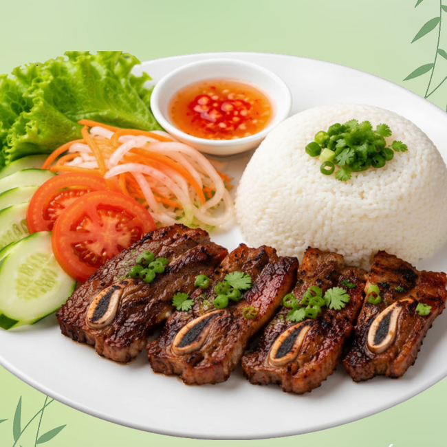 Grilled Short Rib over Rice