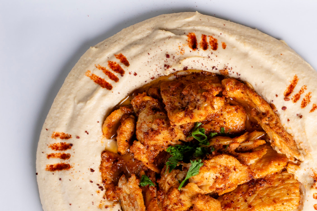 Hummus with Chicken