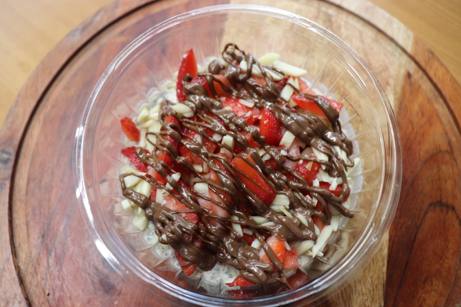 Stawberry Crunch overnight oats