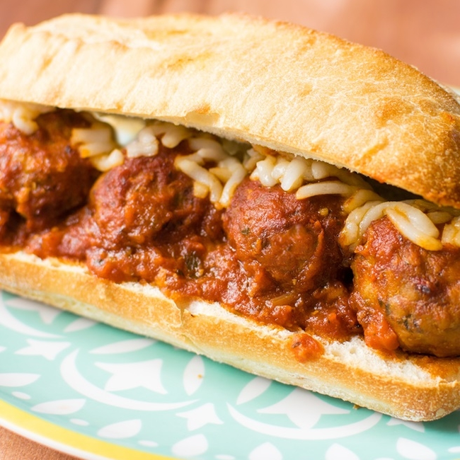 Navy Pier Meatball Sub