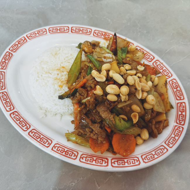 Kung Pao Gai Pan Beef